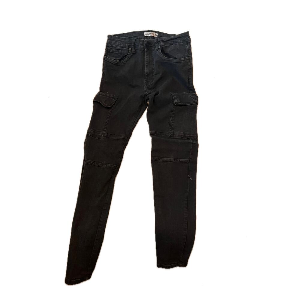 Public Supply NYC  Black Slim Straight Jeans Mens 32x29